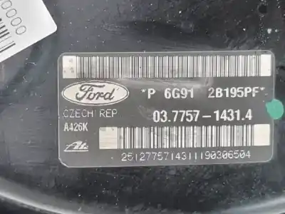 Second-hand car spare part brake servo for ford s-max (ca1) txwa oem iam references 6g912b195pf  