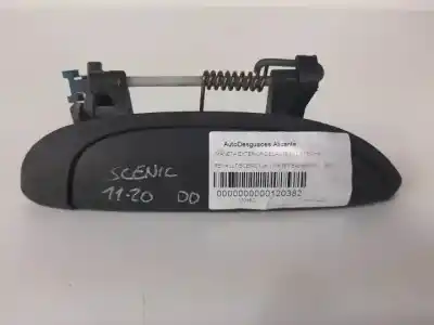 Second-hand car spare part exterior right front door handle for renault megane i scenic (ja0) f3r796 oem iam references 7700830033