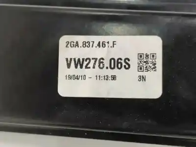 Second-hand car spare part driver left window regulator for volkswagen t-roc (a11, d11) 1.0 tsi oem iam references e850202098  