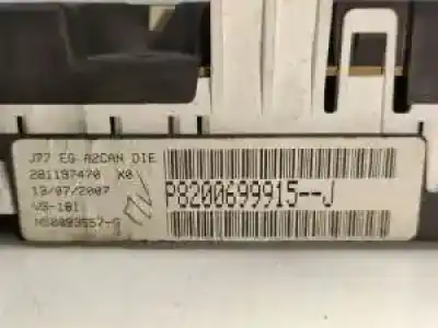 Peça sobressalente para automóvel em segunda mão quadrante por renault grand modus k9kt7 referências oem iam 8200699915j  ns0093557g