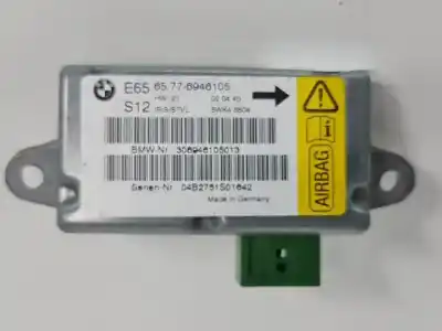 Peça sobressalente para automóvel em segunda mão módulo eletrônico por bmw serie 7 (e65/e66) n57d30b referências oem iam 6946105