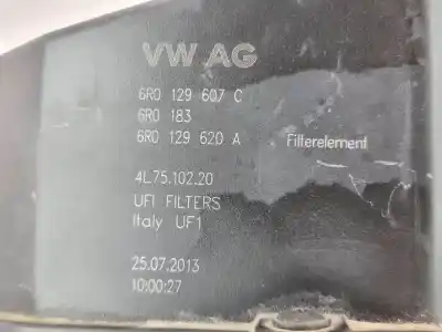 Автозапчасти б/у воздушный фильтр за audi a1 (8x) cax ссылки oem iam 6r0129607c  
