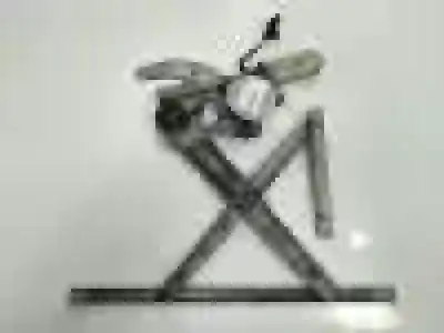 Second-hand car spare part passenger side right window regulator for isuzu trooper 4jg2 oem iam references 