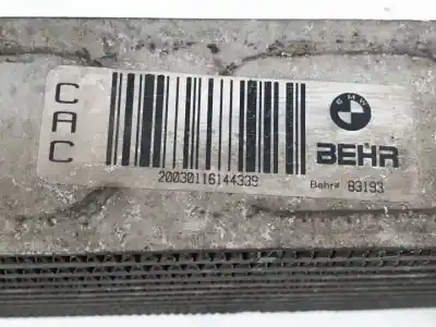 Second-hand car spare part intercooler for bmw x5 (e53) m57d30 oem iam references   