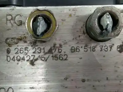 Автозапчасти б/у абс за peugeot 307 break / sw (s1) 9hz(dv6ted4) ссылки oem iam 0265800390  9651873780