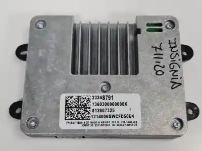 Peça sobressalente para automóvel em segunda mão módulo eletrônico por opel insignia grand sport d20dth referências oem iam 23248791