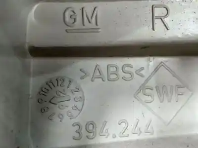 Second-hand car spare part right tailgate light for opel vectra a 18sv oem iam references 394244  