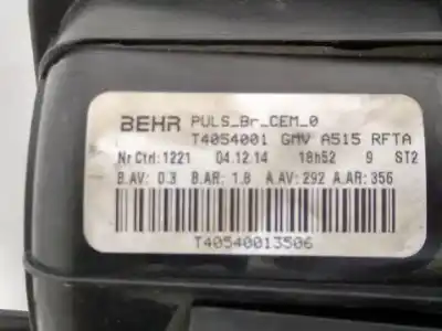 Автозапчастина б/у вентилятор опалення для citroen c4 cactus 9hp посилання на oem iam t40540013506  