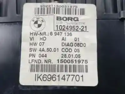 Peça sobressalente para automóvel em segunda mão quadrante por bmw serie 1 berlina (e81/e87) 204dad referências oem iam 6947136  