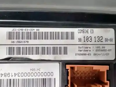 Автозапчастина б/у панель інструментів для citroen c4 cactus 9hp посилання на oem iam 981031328000  
