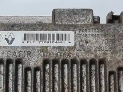 Second-hand car spare part ecu engine control for renault clio i fase i+ii (b/c57) d7f730 oem iam references 7700104481  