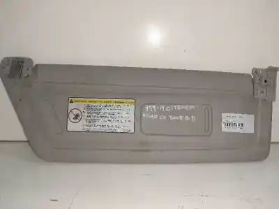 Peça sobressalente para automóvel em segunda mão para-sol direito por citroen c4 picasso i monospace (ud_) 2.0 hdi 138 referências oem iam 