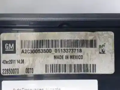 Second-hand car spare part multifunction switch for opel ampera (r12) ev 150 oem iam references a2c30053500  