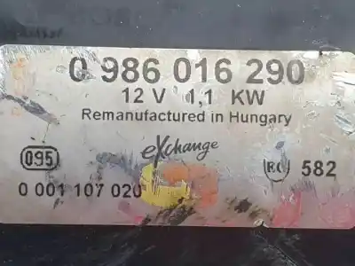 Автозапчастина б/у двигун запускається для audi a3 (8l) aeh посилання на oem iam 0986016290  