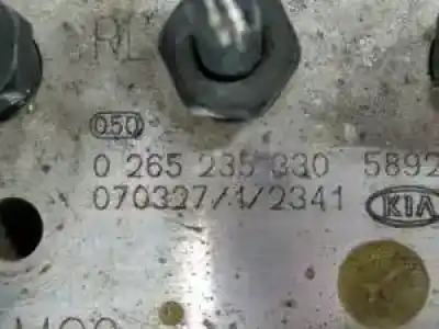 Peça sobressalente para automóvel em segunda mão abs por fiat stilo (192) g/ 182b6000 referências oem iam 0265224048  