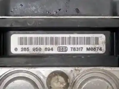 Peça sobressalente para automóvel em segunda mão abs por fiat stilo (192) g/ 182b6000 referências oem iam 0265224048  