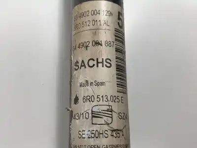 Second-hand car spare part rear left shock absorber for seat ibiza sc (6j1) cgp oem iam references 844902001887  6r0513025e