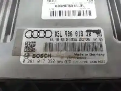 Second-hand car spare part ecu engine control for audi a4 berlina (b8) cjcb oem iam references 0281017392  