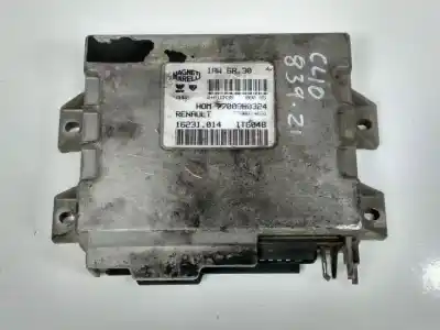 Автозапчастина б/у ебу контролер двигуна для renault clio i fase i+ii (b/c57) d7f730 посилання на oem iam 55196352