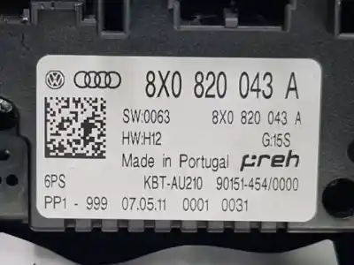 Автозапчасти б/у климат-контроль за audi a1 (8x) cax ссылки oem iam 8x0820043  