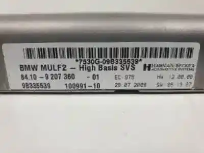 Second-hand car spare part electronic module for bmw serie 1 berlina (e81/e87) n43b20a oem iam references 84109207360  