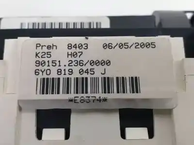 Автозапчасти б/у отопление / кондиционирование воздуха за skoda fabia (6y2/6y3) bme ссылки oem iam 6y0819045j  