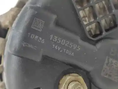 Second-hand car spare part alternator for opel astra j lim. a16xer oem iam references 13502595  