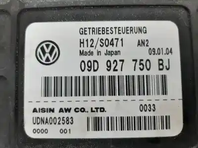 Автозапчастина б/у блок управління акпп для porsche cayenne (typ 9pa) m4800 посилання на oem iam 09d927750bj  