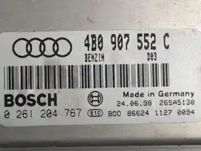 Second-hand car spare part ecu engine control for audi a6 berlina (4b2) aga oem iam references 0261204767  
