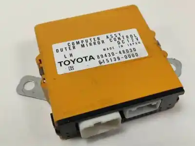 Second-hand car spare part electronic module for lexus rx 300 (mcu35) 1mzfe oem iam references 8943048030