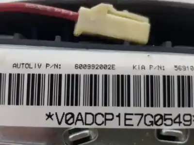 Peça sobressalente para automóvel em segunda mão airbag dianteiro esquerdo por kia sorento (bl) d4cb referências oem iam 600992002e  
