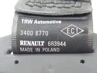 Автозапчасти б/у центральный задний ремень безопасности за renault clio iii k4j780 ссылки oem iam 34006770  