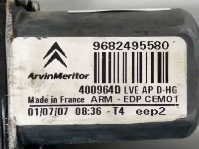 Автозапчасти б/у регулятор стекла переднего правого за citroen c4 grand picasso rhj ссылки oem iam 9682495580  