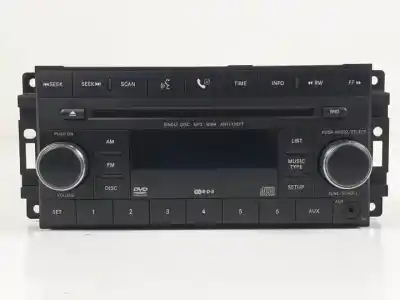 Peça sobressalente para automóvel em segunda mão sistema de áudio / rádio cd por chrysler sebring berlina ecd(byl)six referências oem iam 05064927af