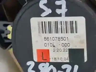 Peça sobressalente para automóvel em segunda mão cinto de segurança dianteiro esquerdo por bmw serie 7 (e65/e66) n57d30b referências oem iam 561078501  
