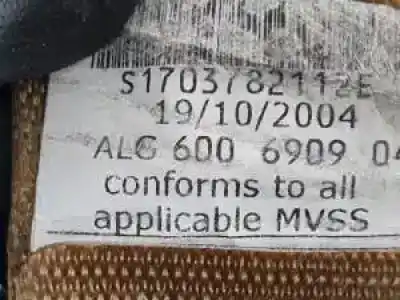Peça sobressalente para automóvel em segunda mão cinto de segurança dianteiro esquerdo por bmw serie 7 (e65/e66) n57d30b referências oem iam 561078501  