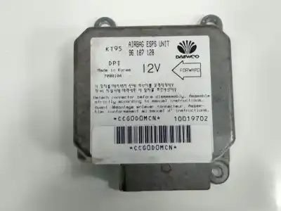 Second-hand car spare part airbag control unit for daewoo nexia 1.5 g /g15mf oem iam references 96187128