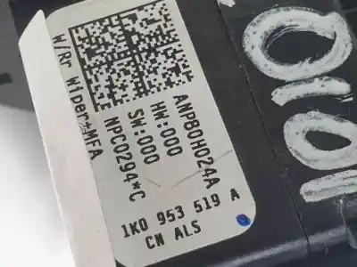 Автозапчастина б/у команда чистити для seat leon (1p1) bse посилання на oem iam 1k0953519a   Автозапчастина б/у команда чистити для seat leon (1p1) bse посилання на oem iam 1k0953519a