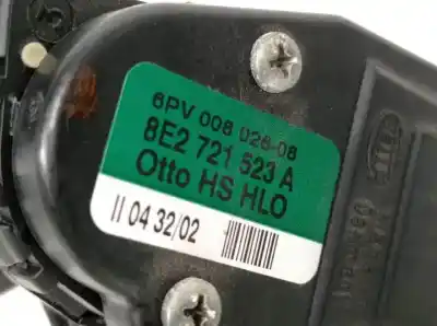 Автозапчастина б/у педальний потенціометр для audi a4 cabrio (8h) 2.4 v6 30v cat (bdv) посилання на oem iam 8e2721523a  