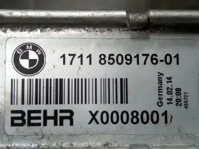 Recambio de automóvil de segunda mano de radiador agua para bmw serie 5 touring (f11) 520d referencias oem iam 1711850917601  x0008001