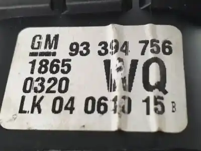 Second-hand car spare part headlights switch for opel meriva z14xe oem iam references 93394756  