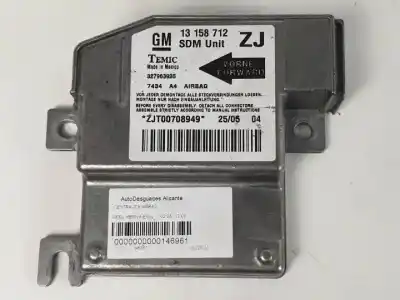 Second-hand car spare part airbag control unit for opel meriva z14xe oem iam references 13158712