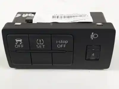 Peça sobressalente para automóvel em segunda mão comandos de alavanca por mazda 6 kombi () (.2012->) shy1 referências oem iam gje866170a