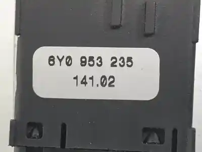 Peça sobressalente para automóvel em segunda mão interruptor 4 piscas - emergência por skoda fabia familiar (6y5) atd referências oem iam 6y0953235  