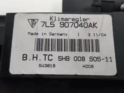 Автозапчастина б/у клімат-контроль для porsche cayenne (typ 9pa) m4800 посилання на oem iam 7l5907040ak  