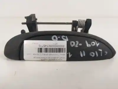 Автозапчастина б/у зовнішня ручка передня прав для renault clio ii fase i (b/cbo) d4f712 посилання на oem iam 7700426087