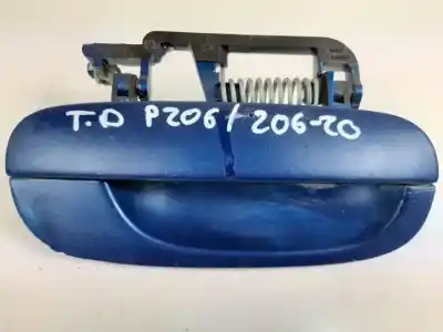 Peça sobressalente para automóvel em segunda mão puxador exterior traseiro direito por peugeot 607 (s1) d-4hx referências oem iam 9629157277