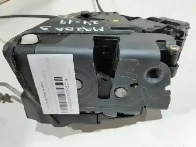 Second-hand car spare part rear left door lock for mazda 3 sedán (bk) 2.0 (bkep) oem iam references 3n6aa26413bp  