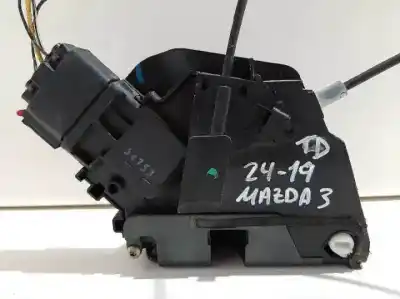 Second-hand car spare part rear right door lock for mazda 3 sedán (bk) 2.0 (bkep) oem iam references 3n6aa26412bp Second-hand car spare part rear right door lock for mazda 3 sedán (bk) 2.0 (bkep) oem iam references 3n6aa26412bp