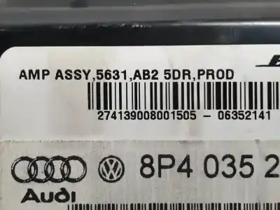 Автозапчастина б/у електронний модуль для audi a3 (8p) bmn посилання на oem iam 8p4035223b  